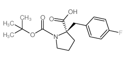 N-Boc-(R)-1-(4-氟苄基)-DL-脯氨酸