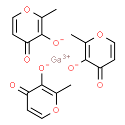 三(2-甲基-3-羟基-4-吡喃酮)镓盐