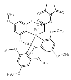 N-琥珀酰亚胺基[三(2,4,6-三甲氧苯基)磷基]溴乙酸酯