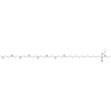 m-PEG8-(CH2)12-phosphonic acid ethyl ester