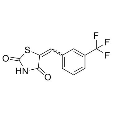 5-[[3-(三氟甲基)苯基]亚甲基]-2,4-噻唑烷二酮