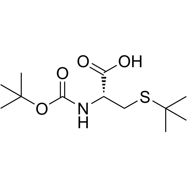 N-叔丁氧羰基-S-叔丁基-L-半胱氨酸