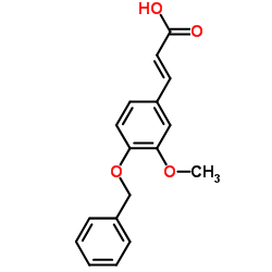 4-苯甲氧基-3-甲氧基肉桂酸