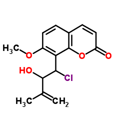 8-(1-氯-2-羟基-3-甲基-3-丁烯)-7-甲氧基香豆素