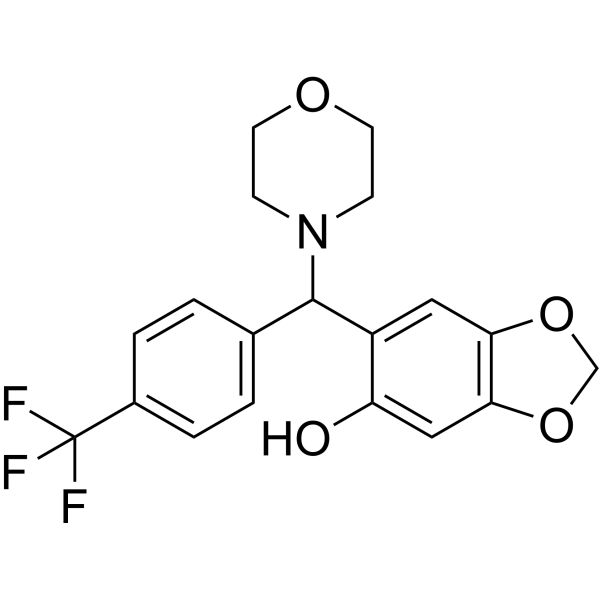 6-{吗啉-4-基[4-(三氟甲基)苯基]甲基}-1,3-二噁茚-5-醇