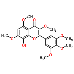 8-羟基-3,5,7,3',4',5'-六甲氧基黄酮