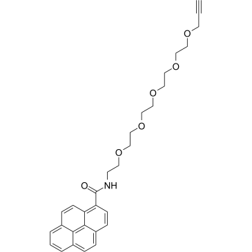 Pyrene-PEG5-propargyl