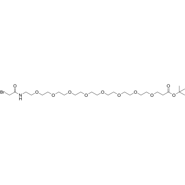 Bromoacetamido-PEG8-Boc