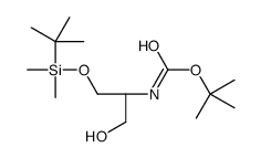 (R)-(+)-N-(叔丁氧基羰基)-O-(叔丁基二甲基甲硅烷基)丝氨酸醇