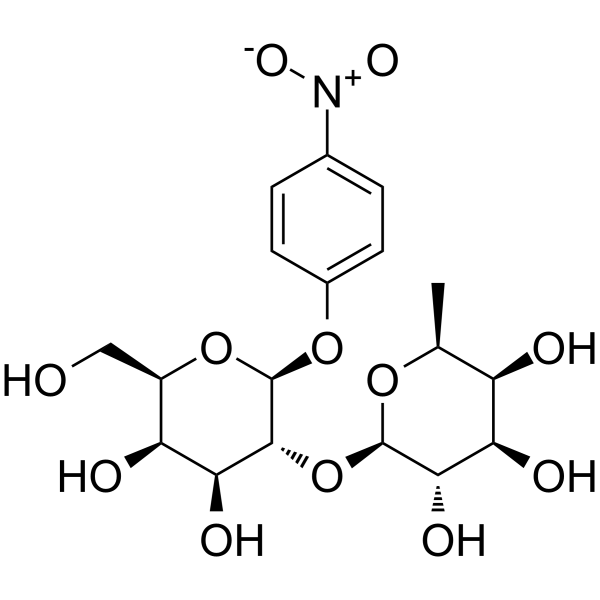 对硝基苯基2-O-(β-L-呋喃核糖基)-β-D-吡喃半乳糖苷