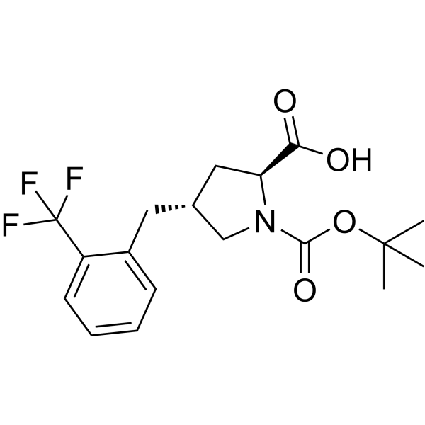 Boc-(R)-γ-(2-三氟甲基苄基)-L-脯氨酸