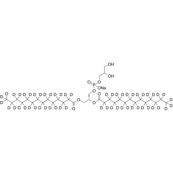 1,2-二肉豆蔻酰基-d54-sn-甘油-3-[磷酸-rac-(1-甘油)](钠盐)