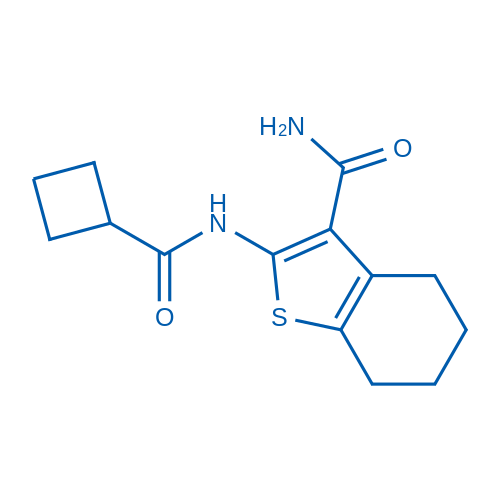 2-(环丁烷甲酰胺基)-4,5,6,7-四氢苯并[b]噻吩-3-甲酰胺