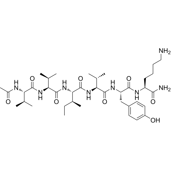 Acetyl-PHF6QV amide trifluoroacetate salt