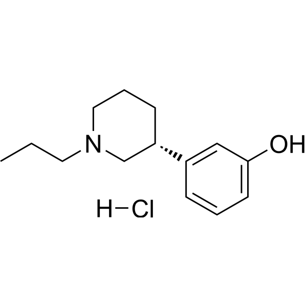 R(+)-3-(3-羟基苯基)-N-丙基哌啶盐酸盐