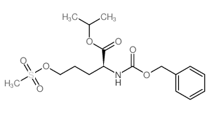 5-甲磺酰氧基-N-苄氧羰基-L-正缬氨酸异丙酯