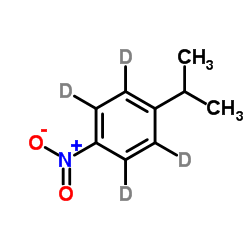 1-Isopropyl-4-nitrobenzene-d4