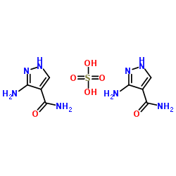 3-氨基-4-甲酰胺基吡唑半硫酸盐