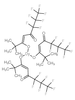 (6,6,7,7,8,8,8-七氟-2,2-二甲基-3,5-辛烯二酸镝