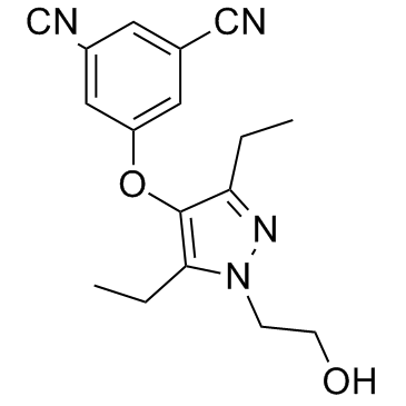 3-氰基-5-[[3,5-二乙基-1-(2-羟基乙基)-1H-吡唑-4-基]氧基]苯腈