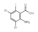 2-氨基-3,5-二溴-6-氟苯甲酸