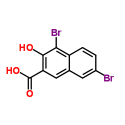 1,6-二溴-2-羟基萘-3-羧酸