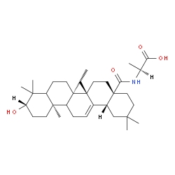 N-[(3beta)-3-羟基-28-氧代齐墩果-12-烯-28-基]-L-丙氨酸