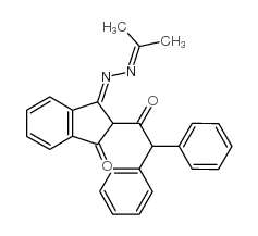 2-二苯乙酰基-3-(异亚丙基-腙)茚酮