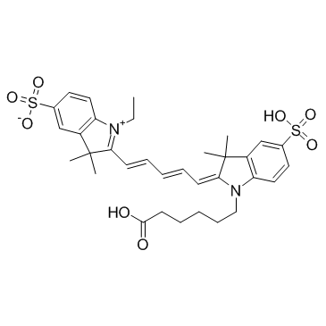 磺酸基-Cy5羧酸