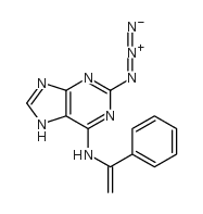 2-叠氮-6-苄基氨基嘌呤