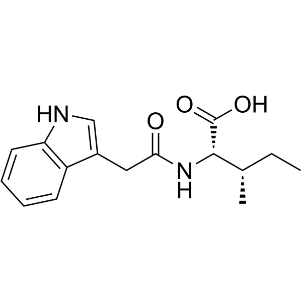 N-(3-吲哚基乙酰基)-L-异亮氨酸