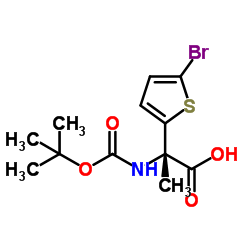 (S)-3-(5-溴噻吩-2-基)-2-((叔丁氧基羰基)氨基)丙酸