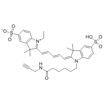 磺酸基-Cy5 炔烃