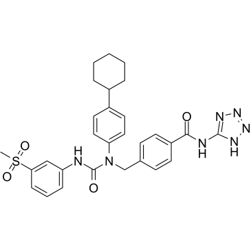 NNC 0640,胰高血糖素和GLP-1受体的负变构调节剂