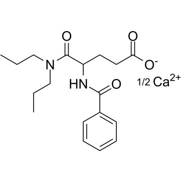 Proglumide hemicalcium