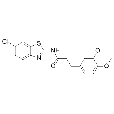 N-(6-氯-2-苯并噻唑)-3,4-二甲氧基苯丙酰胺