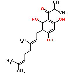 3-香叶基-1-(2'-甲基丙烷酰基)间苯三酚