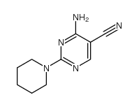 4-氨基-2-(1-哌啶基)嘧啶-5-腈