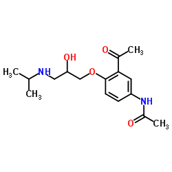 N-(3-乙酰基-4-(2-羟基-3-(异丙基氨基)丙氧基)苯基)乙酰胺