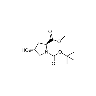 反式-1-叔丁基 2-甲基 4-羟基吡咯烷-1,2-二羧酸酯
