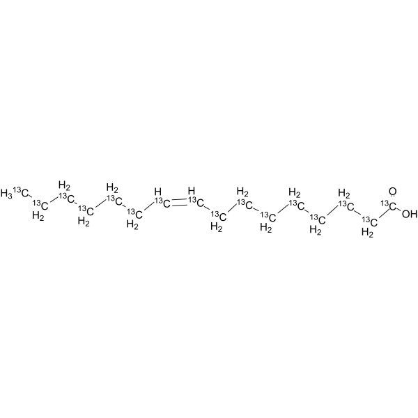 Palmitoleic acid-13C16