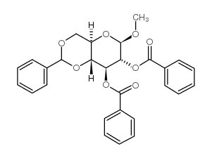 甲基2.3-二-O-苯甲酸基-4,6-O-亚苄基-β-D-喃葡萄苷