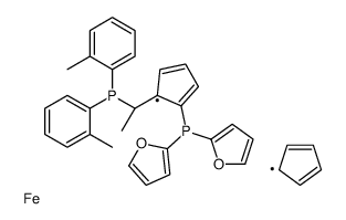 (S)-1-{(RP)-2-[二(2-呋喃基)膦基]二茂铁基}乙基双(2-甲苯基)膦