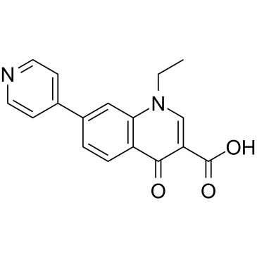 1-乙基-4-氧代-7-(4-吡啶基)-1,4-二氢喹啉-3-甲酸