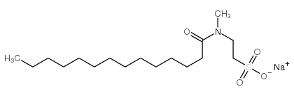 甲基肉豆蔻酰基牛磺酸钠