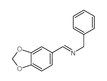 N-(3,4-亚甲基二氧基亚苄基)苄胺