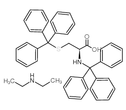 二乙基胺 N-三苯甲基-3-(三苯甲硫基)-L-丙氨酸盐