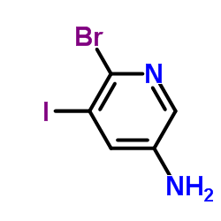 6-溴-5-碘吡啶-3-胺