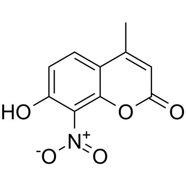 7-羟基-4-甲基-8-硝基香豆素