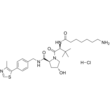 (S,R,S)-AHPC-C5-NH2 hydrochloride